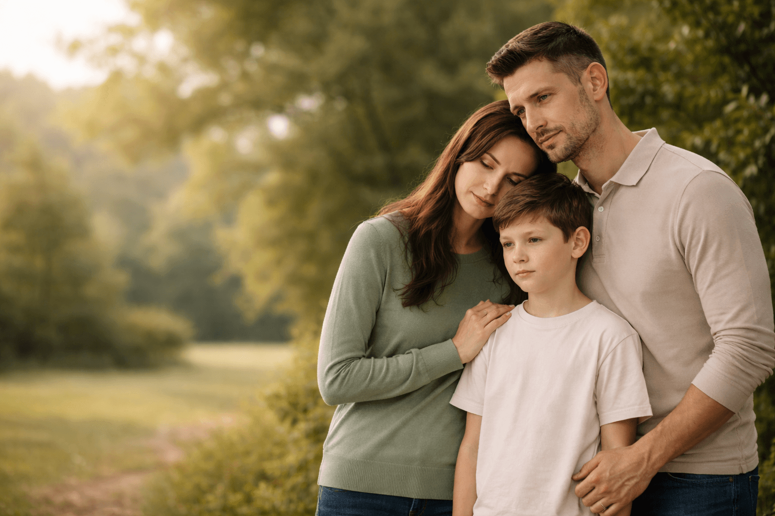Une famille unie, accompagnée dans les moments difficiles